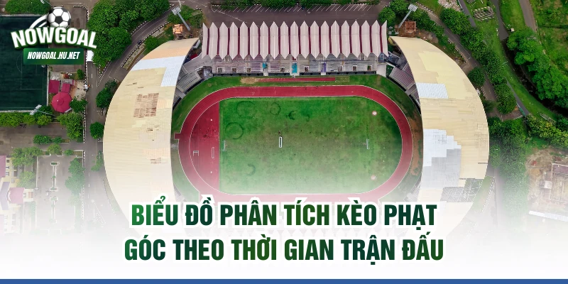 Biểu đồ phân tích kèo phạt góc theo thời gian trận đấu
