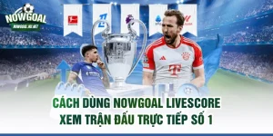 Cách dùng NOWGOAL livescore xem trận đấu trực tiếp